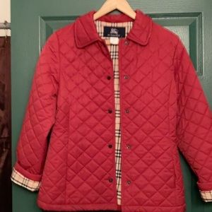 Burberry Jacket size 14 fits petite/ regular M adult